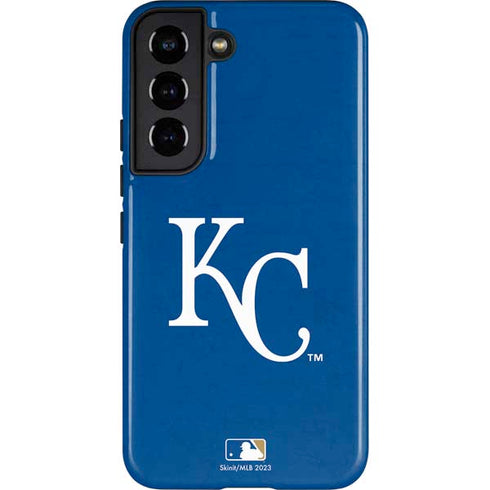 MLB Kansas City Royals - Solid Distressed Galaxy S22 Pro Case
