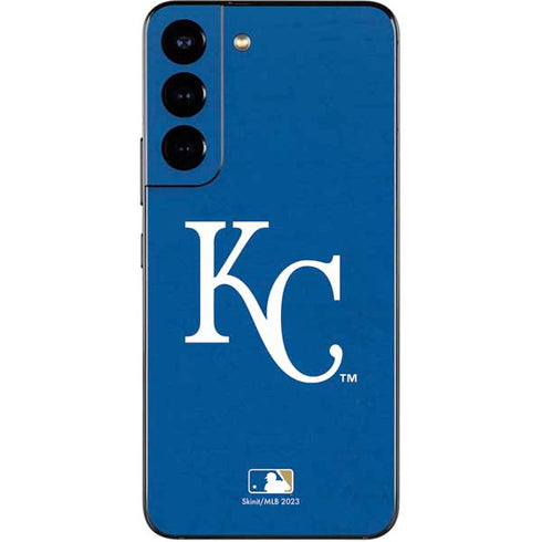 MLB Kansas City Royals - Solid Distressed Galaxy S22 Skin