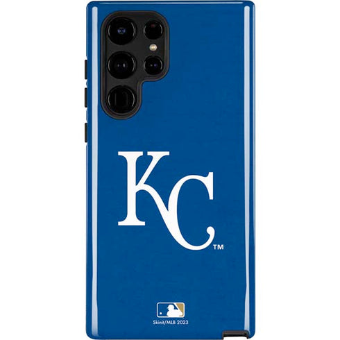 MLB Kansas City Royals - Solid Distressed Galaxy S22 Ultra Pro Case