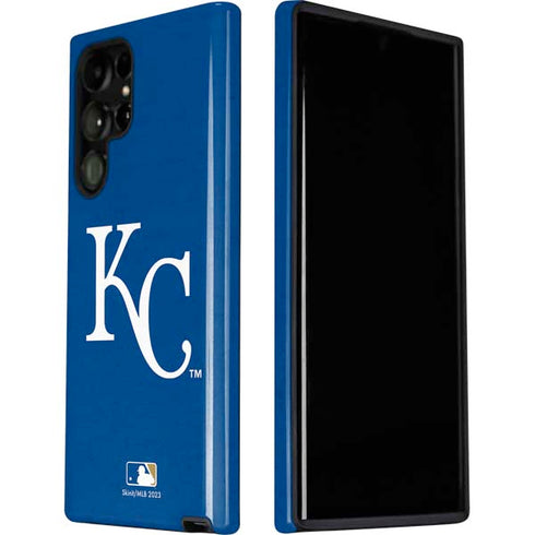 MLB Kansas City Royals - Solid Distressed Galaxy S22 Ultra Pro Case