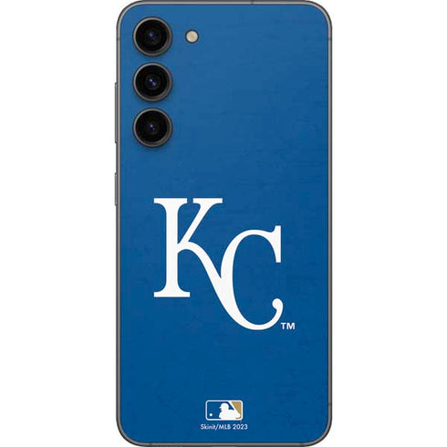 MLB Kansas City Royals - Solid Distressed Galaxy S23 Plus Skin