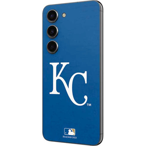 MLB Kansas City Royals - Solid Distressed Galaxy S23 Skin