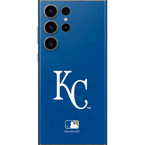 MLB Kansas City Royals - Solid Distressed Galaxy S23 Ultra Skin