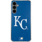MLB Kansas City Royals - Solid Distressed Galaxy S24 Plus Clear Case