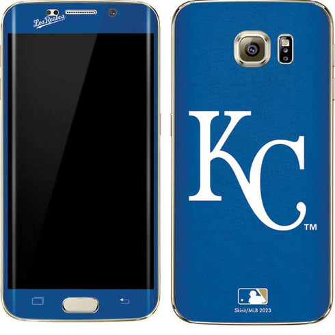 MLB Kansas City Royals - Solid Distressed Galaxy S7 Edge Skin