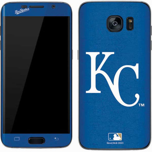 MLB Kansas City Royals - Solid Distressed Galaxy S7 Skin