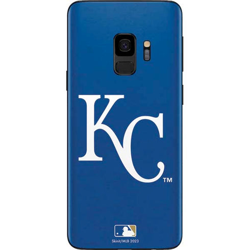 MLB Kansas City Royals - Solid Distressed Galaxy S9 Skin