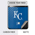 MLB Kansas City Royals - Solid Distressed Galaxy Z Flip Skin