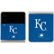 MLB Kansas City Royals - Solid Distressed Galaxy Z Flip3 5G Skin