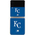 MLB Kansas City Royals - Solid Distressed Galaxy Z Flip3 5G Skin