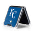 MLB Kansas City Royals - Solid Distressed Galaxy Z Flip5 5G Clear Case