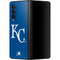 MLB Kansas City Royals - Solid Distressed Galaxy Z Fold3 5G Skin