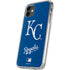 MLB Kansas City Royals - Solid Distressed iPhone 11 Clear Case