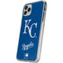 MLB Kansas City Royals - Solid Distressed iPhone 11 Pro Clear Case