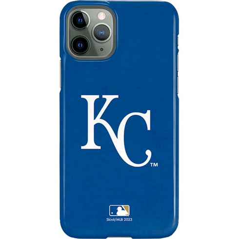 MLB Kansas City Royals - Solid Distressed iPhone 11 Pro Lite Case