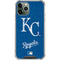 MLB Kansas City Royals - Solid Distressed iPhone 11 Pro Max Clear Case