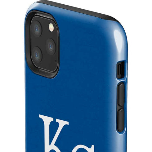 MLB Kansas City Royals - Solid Distressed iPhone 11 Pro Max Impact Case