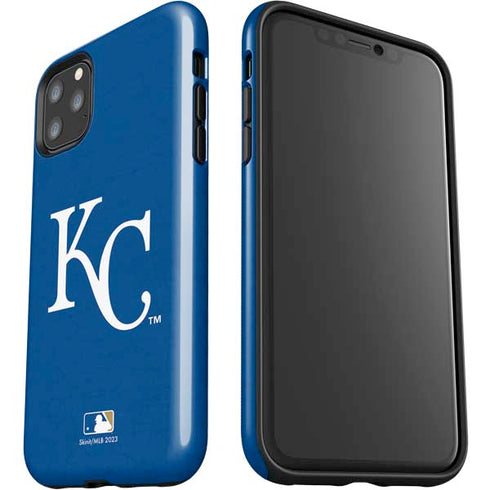 MLB Kansas City Royals - Solid Distressed iPhone 11 Pro Max Impact Case