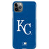 MLB Kansas City Royals - Solid Distressed iPhone 11 Pro Max Lite Case