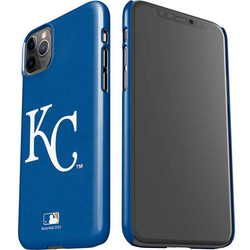 MLB Kansas City Royals - Solid Distressed iPhone 11 Pro Max Lite Case