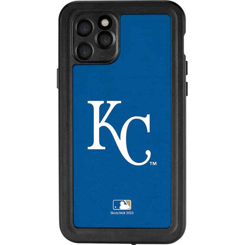 MLB Kansas City Royals - Solid Distressed iPhone 11 Pro Waterproof Case