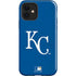 MLB Kansas City Royals - Solid Distressed iPhone 12 Impact Case