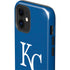 MLB Kansas City Royals - Solid Distressed iPhone 12 Impact Case
