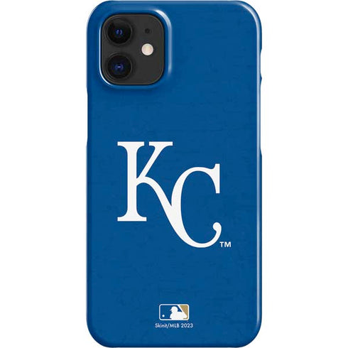 MLB Kansas City Royals - Solid Distressed iPhone 12 Mini Lite Case