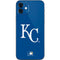 MLB Kansas City Royals - Solid Distressed iPhone 12 Mini Skin