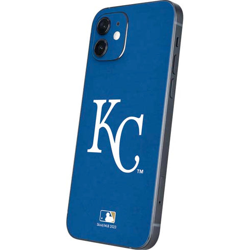 MLB Kansas City Royals - Solid Distressed iPhone 12 Mini Skin