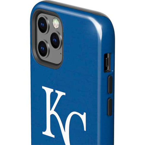 MLB Kansas City Royals - Solid Distressed iPhone 12 Pro Impact Case
