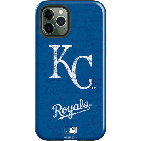 MLB Kansas City Royals - Solid Distressed iPhone 12 Pro Max Impact Case