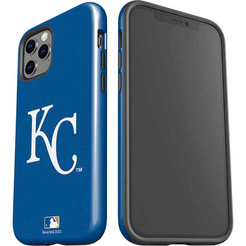 MLB Kansas City Royals - Solid Distressed iPhone 12 Pro Max Impact Case