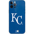 MLB Kansas City Royals - Solid Distressed iPhone 12 Pro Max Skin