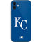 MLB Kansas City Royals - Solid Distressed iPhone 12 Skin
