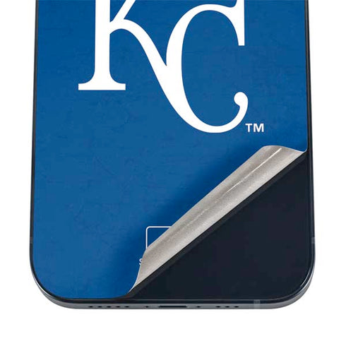 MLB Kansas City Royals - Solid Distressed iPhone 12 Skin