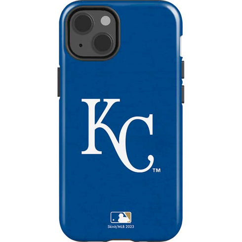 MLB Kansas City Royals - Solid Distressed iPhone 13 Impact Case