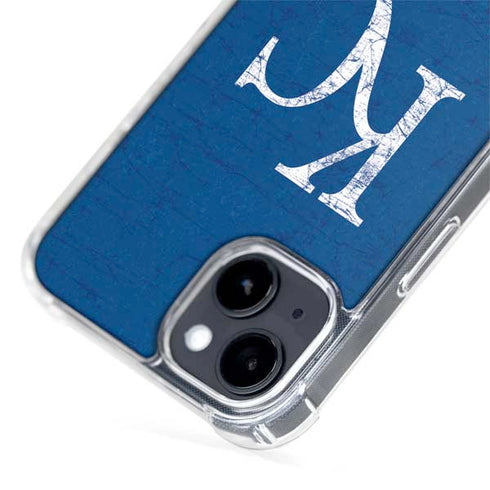 MLB Kansas City Royals - Solid Distressed iPhone 13 MagSafe Case