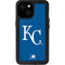 MLB Kansas City Royals - Solid Distressed iPhone 13 Mini Waterproof Case