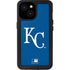 MLB Kansas City Royals - Solid Distressed iPhone 13 Mini Waterproof Case