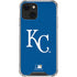 MLB Kansas City Royals - Solid Distressed iPhone 15 Plus Clear Case