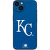 MLB Kansas City Royals - Solid Distressed iPhone 15 Plus Skin
