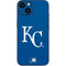 MLB Kansas City Royals - Solid Distressed iPhone 14 Plus Skin