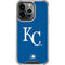 MLB Kansas City Royals - Solid Distressed iPhone 14 Pro Clear Case