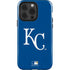 MLB Kansas City Royals - Solid Distressed iPhone 15 Pro Impact Case