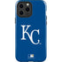 MLB Kansas City Royals - Solid Distressed iPhone 15 Pro Max Impact Case