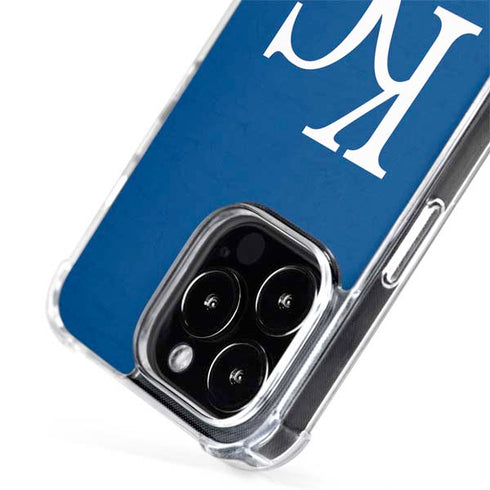 MLB Kansas City Royals - Solid Distressed iPhone 15 Pro Max MagSafe Case