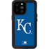 MLB Kansas City Royals - Solid Distressed iPhone 14 Pro Max Waterproof Case