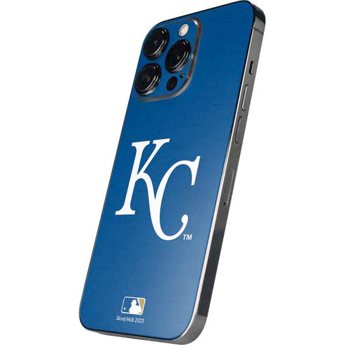 MLB Kansas City Royals - Solid Distressed iPhone 14 Pro Skin