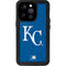 MLB Kansas City Royals - Solid Distressed iPhone 14 Pro Waterproof Case